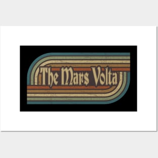 The Mars Volta Vintage Stripes Posters and Art